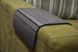 Деревянная накладка, столик, коврик на подлокотник дивана ("Графит") #2i2ua
