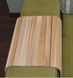 Дерев'яна накладка, килимок на підлокітник дивана (лак) #2i2ua